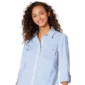Women's Roll Tab Button Down Shirt